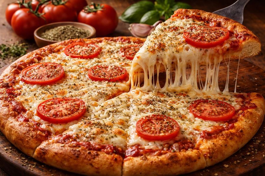 Pizza Tradicional Napolitana (Grande)